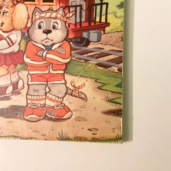 Vintage 1984 The Get Along Gang and  the Bad Loser Scholastic Book - Picture 2 of 16